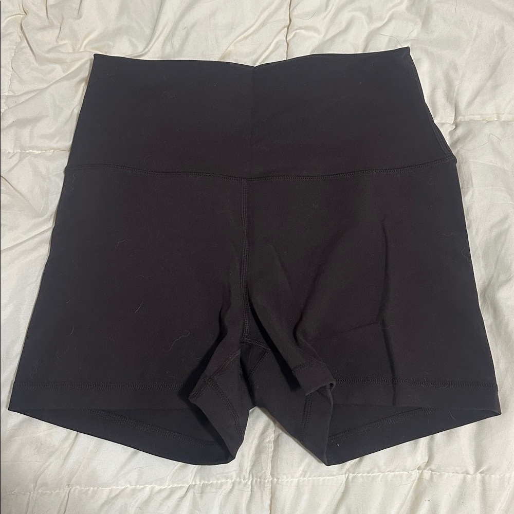 Chocolate High-Waisted Shorts